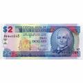 Barbados 2 Dollars 2007 P#66a UNC