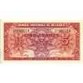 Belgium 5 Francs 1943 P#121 AU