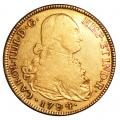 Bolivia 8 Escudos Gold 1794 Charles IIII