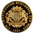 Germany Gold Medal 1965 1000th Anniversary of Bremen