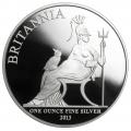 2013 1 Oz. Proof Silver Britannia