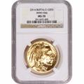 Certified Uncirculated Gold Buffalo 2014 MS70 NGC