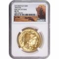 Certified Uncirculated Gold Buffalo 2015 MS70 NGC First Day of Issue