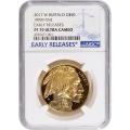 Certified Proof Gold Buffalo 2017-W PF70 NGC Early Releases