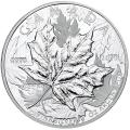 Canada 2013 $5 One Ounce Silver Maple Leaf 25th Anniversary Piedfort