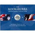 Australia Kookaburra 1 oz. Silver 1999 Connecticut Privy with State Quarter