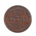 Civil War Store Card Cincinnati OH 1862 A.B. Wilson Grocer OH165GL-1a1 XF
