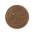 Civil War Store Card Philadelphia PA--M. B. Allebach Watch Maker & Jeweler PA750B-1d R6 AU