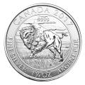 2021 Canadian Silver $8 Bison 1.25 Ounces