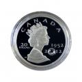 Canada $20 Silver 2012 PF Queen's Diamond Jubilee with Crystal