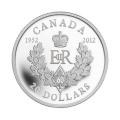 Canada $20 Silver PF 2012 Queen's Diamond Jubilee Royal Cypher