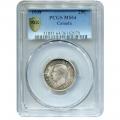 Canada 25 Cents Silver 1938 MS64 PCGS