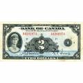 Canada 2 Dollars 1935 P#40 VG-F