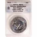Certified 2013 Canadian Bison 1 oz MS70 ANACS