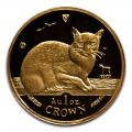 Isle of Man Gold Cat Tenth Ounce 2001