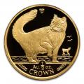 Isle of Man Gold Cat Half Ounce 1991
