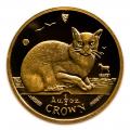 Isle of Man Gold Cat Half Ounce 1996
