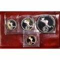Central American States 4 Pc. Gold & Silver PFSet 1971