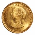Chile 100 Pesos Gold 1926 AU-UNC