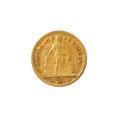 Chile 1 Peso Gold 1860 VF