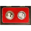 China-Canada Two Coin Proof Set 1998 Norman Bethune