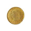 Colombia 2 Pesos Gold 1876 XF