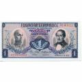 Colombia 1 Peso 1968 P#404d UNC