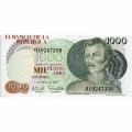 Colombia 1000 Pesos 1979 P#421a UNC