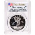 Certified Commemorative Dollar 2016-P National Parks PR70 PCGS First Strike