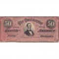 $50 1864 Confederate Note Richmond VA G-VG