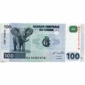 Congo D.R. 100 Francs 2000 P#92 UNC