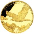 Congo 100 Francs 1 Ounce Gold Bald Eagle 2021