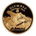 Cook Islands $250 Gold One Ounce 1996 Olympic Park PF