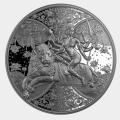 2023 Cameroon Durga 1oz Silver High Relief BU Coin 2000Francs