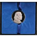 1974 Platinum 42g. Gerald Ford Inaugural Eyewitness Medal 1974 Proof