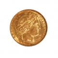 France 10 Francs Gold 1851 AU 