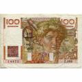 France 100 Francs 1953 P#128d VF