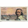 France 1000 Francs 1957 P#134b F
