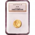 France 20 Francs Gold 1824W XF40 NGC