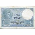 France 10 Francs 1940 P#84 VF