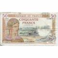 France 50 Francs 1939 P#85b VF