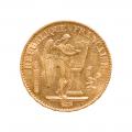 France 20 Franc Angel Gold Coin 1871-1906