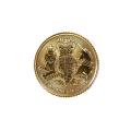 Great Britian 1/10 Ounce 10 Pound Gold 2020 Royal Arms BU