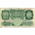 Great Britain 1 Pound 1934-1939 P#363c F