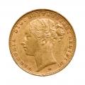 Great Britain Gold Sovereign 1871-1885 Young Head 