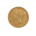 Great Britain Half Sovereign Gold 1856 F-VF