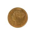 Great Britain Half Sovereign Gold 1878 Shield XF