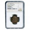 Great Britain One Shilling 1737 XF Details NGC