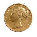 Great Britian Gold Sovereign 1862 VG