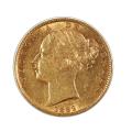 Great Britian Gold Sovereign 1882 XF-AU